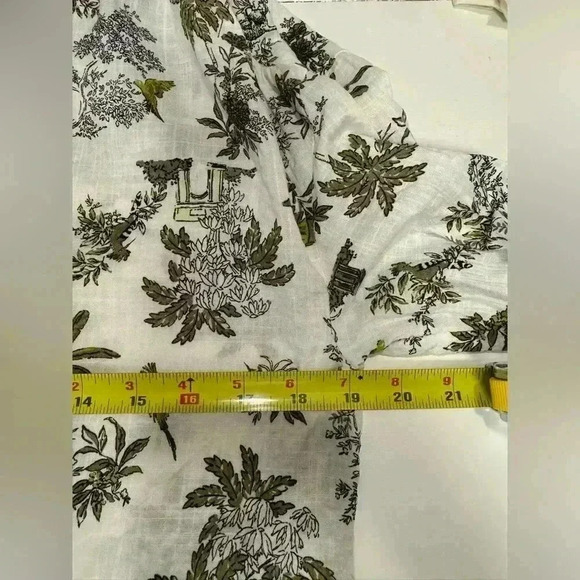 Ana pullover v neck cotton blend blouse floral print size XS - Picture 11 of 13